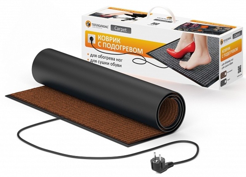 Теплолюкс CARPET коврик для сушки обуви (Коричнывый)