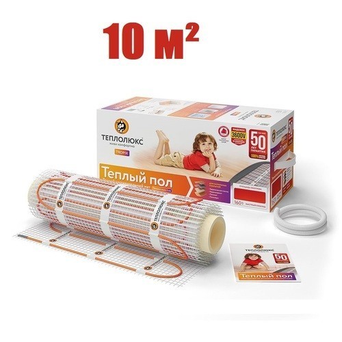 Мат нагревательный \"Теплолюкс\" Tropix МНН 1600 Вт/10,0 кв.м